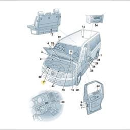 7E0010008 Volkswagen Ac Refrigerant Sticker