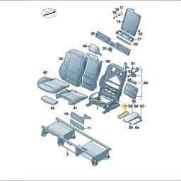 JNV85791933N Volkswagen Storage Compartment