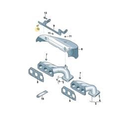N90986201 Volkswagen Threaded Pin