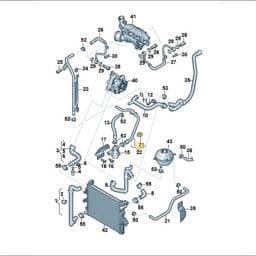 N10767501 Volkswagen Toothed Lock Washer