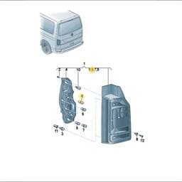 N0177386 Volkswagen Bulb 'Longlife'