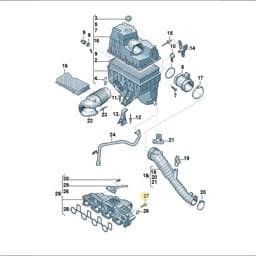 N91139501 Volkswagen Hexagon Bolt