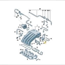 N90212703 Volkswagen Socket Head Bolt