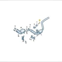 WHT002617 Volkswagen Fitted Bolt