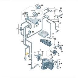 N10279301 Volkswagen Spring Band Clamp