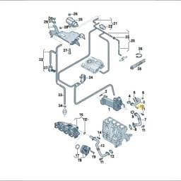 N91021501 Volkswagen Hexagon Socket Bolt