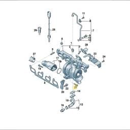 N91190301 Volkswagen Hexagon Head Bolt