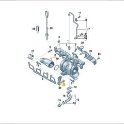 N10738401 Volkswagen Socket Head Bolt