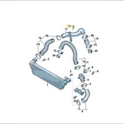 WHT002612 Volkswagen Hexagon Socket Head Bolt