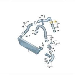 N10734901 Volkswagen Oval Hexagon Socket Head Bolt