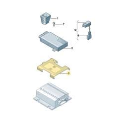 7H0035226A Volkswagen Cd Changer Bracket
