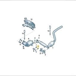 N91200001 Volkswagen Double Stud