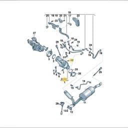 N10049311 Volkswagen Self-Locking Hexagon Bolt