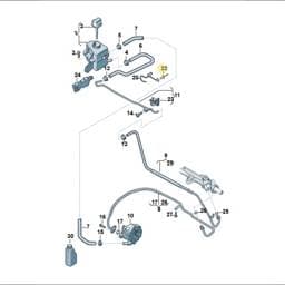 N91232601 Volkswagen Pop Rivet