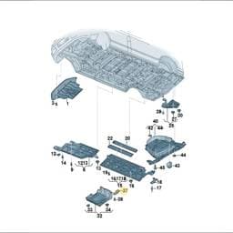 7T0825135 Volkswagen Coolant Cooler Bracket
