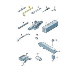 7L0012219 Volkswagen Socket Wrench