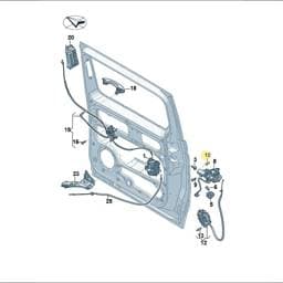 N90837901 Volkswagen Rivetted Cap Nut