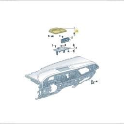 7T0858249A2JV Volkswagen Body Side Trim (Raven)