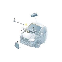 7L1035550K Volkswagen Aerial Cable