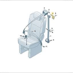 7T0857817A Volkswagen Deflection Angle