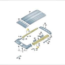 7T0868633D7CW Volkswagen Body Trim Piece (7CW)