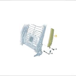 7T0880241H Volkswagen Side Airbag Unit