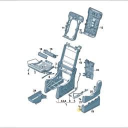 N10700902 Volkswagen Spreader Rivet