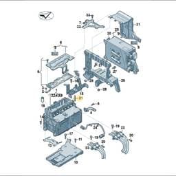 N91139701 Volkswagen Double Hexagon Screw