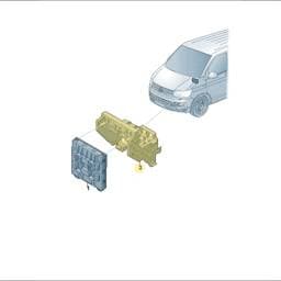 7T1906507 Volkswagen Control Unit Retainer