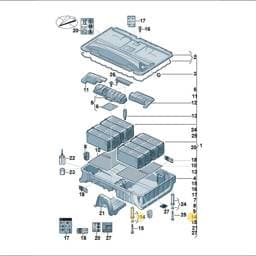 7T0915820 Volkswagen Sleeve