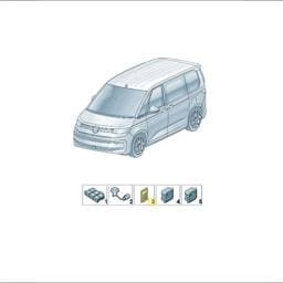 7T0959741 Volkswagen Alarm Switch Bracket