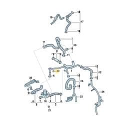 N90217304 Volkswagen Hexagon Nut