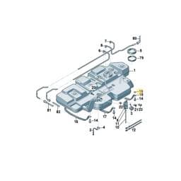 N91068401 Volkswagen Retaining Washer