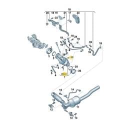 N10653105 Volkswagen Hexagon Flange Screw