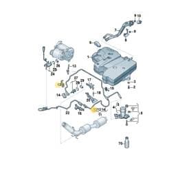 N10876701 Volkswagen Combination Holder