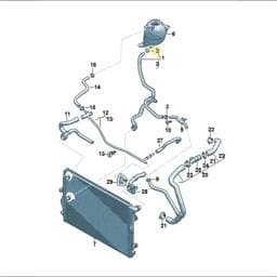 N91200801 Volkswagen Retaining Clip