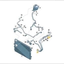 N91159901 Volkswagen Hose Clamp