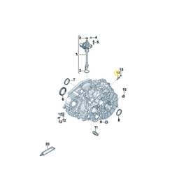 N91061301 Volkswagen Double Stud