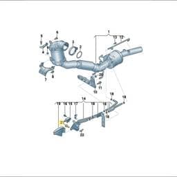 N10718901 Volkswagen Hexagon Bolt