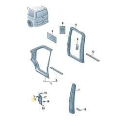 N90814601 Volkswagen Cap Nut