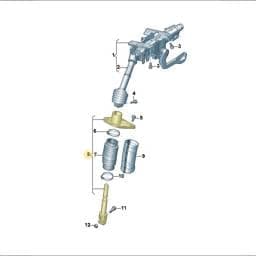 7T2419751 Volkswagen Stowage Compartment Insert