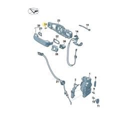 N90897604 Volkswagen Oval Hexagon Bolt