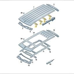 N10704501 Volkswagen Oval Hexagon Socket Head Bolt