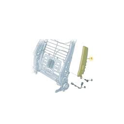 7LA880242F Volkswagen Side Airbag Unit