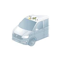 7LA880742G Volkswagen Head Airbag Unit