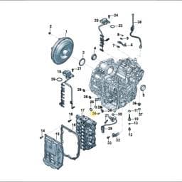 WHT011477 Volkswagen Oval Hexagon Socket Head Bolt