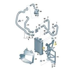 N91189301 Volkswagen Hexagon Nut