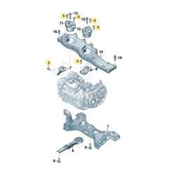 N10702701 Volkswagen Hexagon Bolt