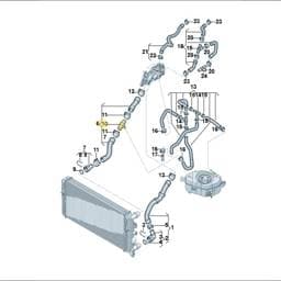 N90693301 Volkswagen Y-Piece