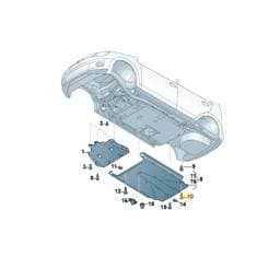 N91108001 Volkswagen Hexagon Socket Bolt